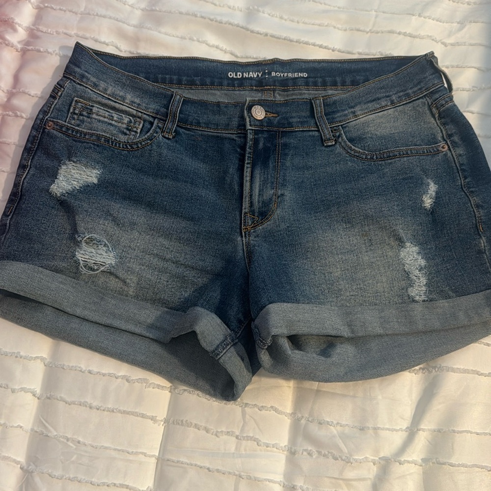 New Old Navy Boyfriend denim shorts